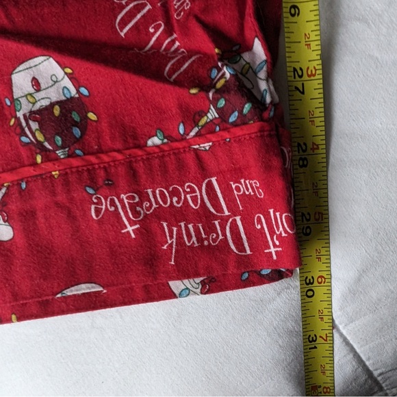 Christmas PJs size XL Red Wine - Picture 12 of 14